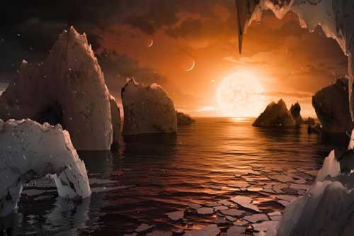 科學家首次發現“新太陽系”：7大行星、3個有水